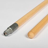 Wooden Handles with Metal Threads